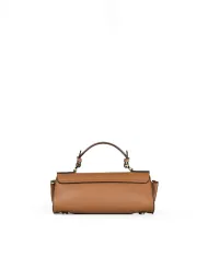 Loristella Borsa piccola in pelle liscia con pattina e tracolla The Bethlow Cuoio