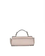 Loristella Borsa piccola in pelle liscia con pattina e tracolla The Bethlow Taupe