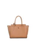 Loristella Borsa in pelle a mano con chiusura a serratura Ellie Cuoio