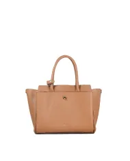 Loristella Borsa in pelle a mano con chiusura a serratura Ellie Cuoio