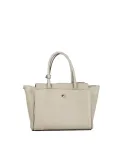 Loristella Borsa in pelle a mano con chiusura a serratura Ellie Verde chiaro