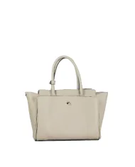 Loristella Borsa in pelle a mano con chiusura a serratura Ellie Verde chiaro