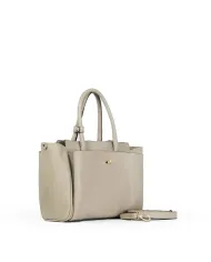 Loristella Borsa in pelle a mano con chiusura a serratura Ellie Verde chiaro