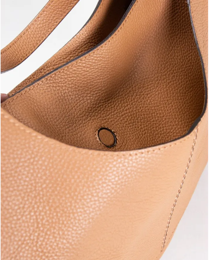 Loristella Borsa a Spalla in Pelle Mary Cuoio