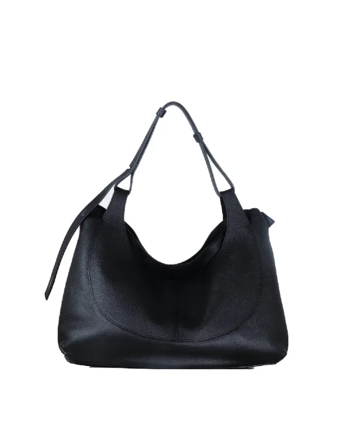 Loristella Borsa a Spalla in Pelle Mary Nero
