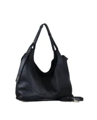 Loristella Borsa a Spalla in Pelle Mary Nero