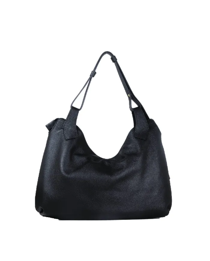 Loristella Borsa a Spalla in Pelle Mary Nero