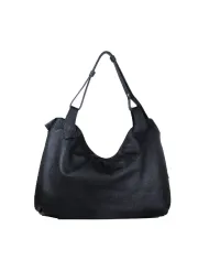Loristella Borsa a Spalla in Pelle Mary Nero