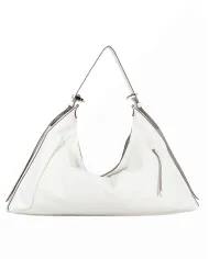 Loristella Borsa Donna Grande in Pelle Vicky Made in Italy Avorio