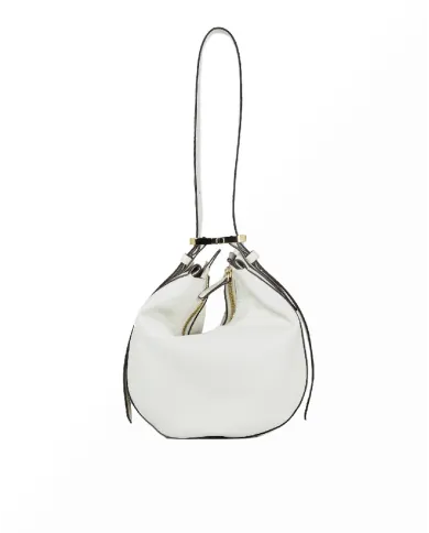 Loristella Borsa piccola in pelle Vicky Bianco