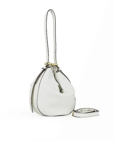 Loristella Borsa piccola in pelle Vicky Bianco