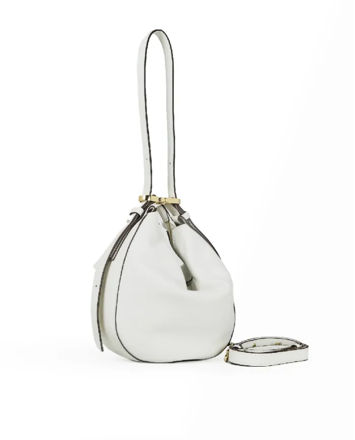 Loristella Borsa piccola in pelle Vicky Bianco