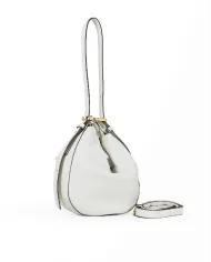 Loristella Borsa piccola in pelle Vicky Bianco