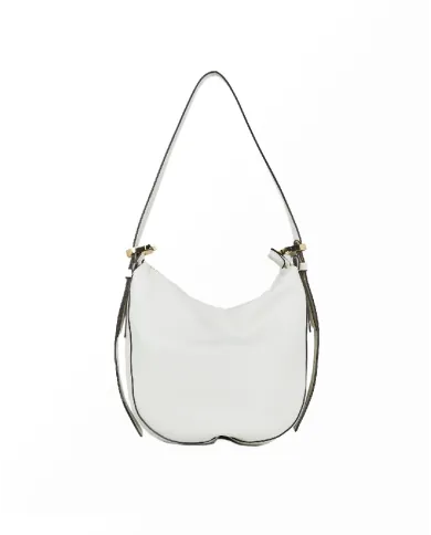 Loristella Borsa piccola in pelle Vicky Bianco