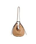 Loristella Borsa piccola in pelle Vicky Cuoio