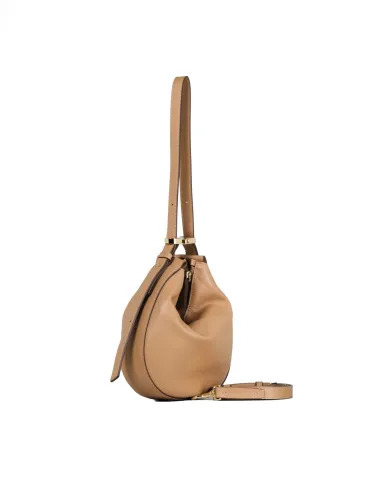 Loristella Borsa piccola in pelle Vicky Cuoio