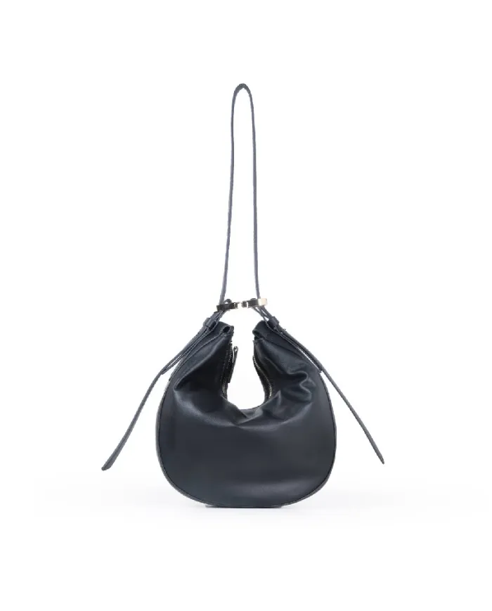 Loristella Borsa piccola in pelle Vicky Nero