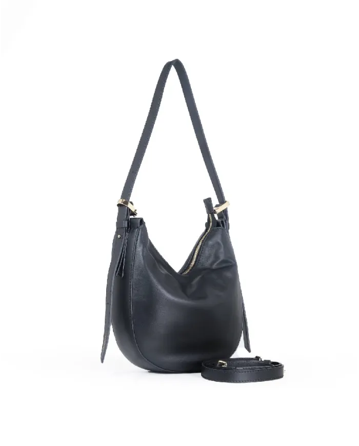 Loristella Borsa piccola in pelle Vicky Nero