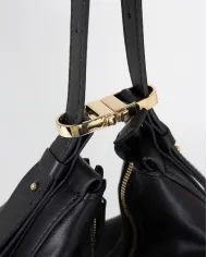 Loristella Borsa piccola in pelle Vicky Nero