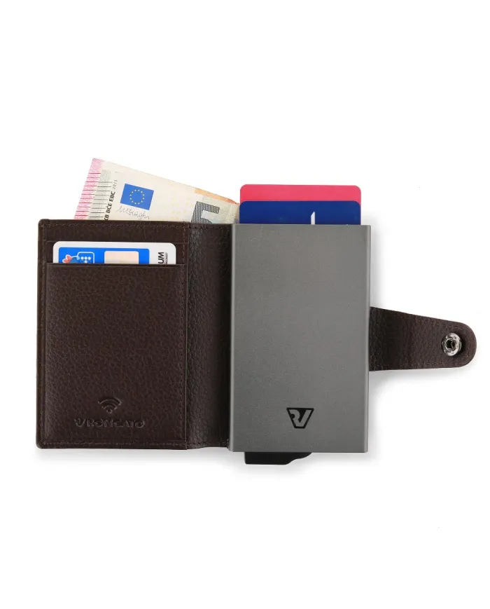 Roncato Compact wallet con tasca monete Iron 4.0 Testa moro