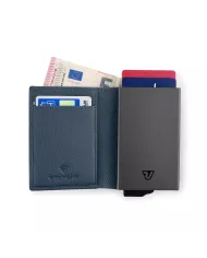 Roncato Porta carte di credito con tasca banconote Iron 4.0 Blu