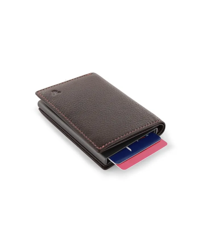 Roncato Porta carte di credito con tasca banconote Iron 4.0 Testa moro