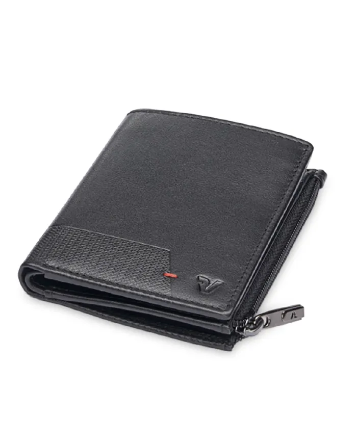 Roncato Portafoglio verticale piccolo Mag-wal Nero