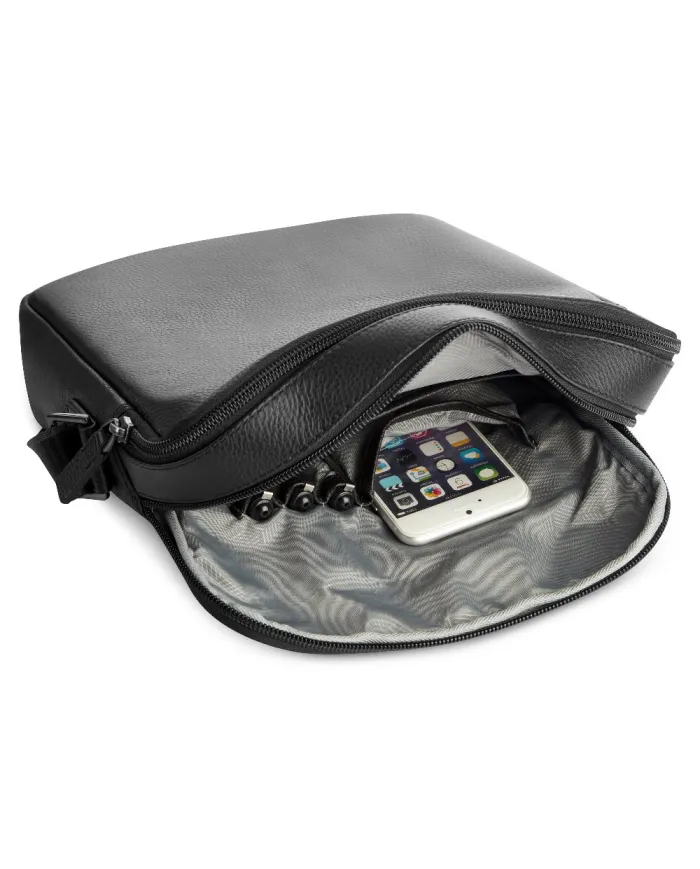 Roncato Borsa grande uomo pelle Alaska Nero