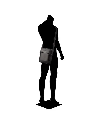 Roncato Borsa grande uomo pelle Alaska Nero