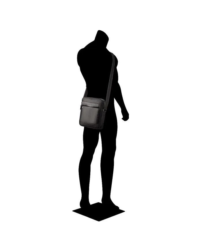 Roncato Borsa grande uomo pelle Alaska Nero