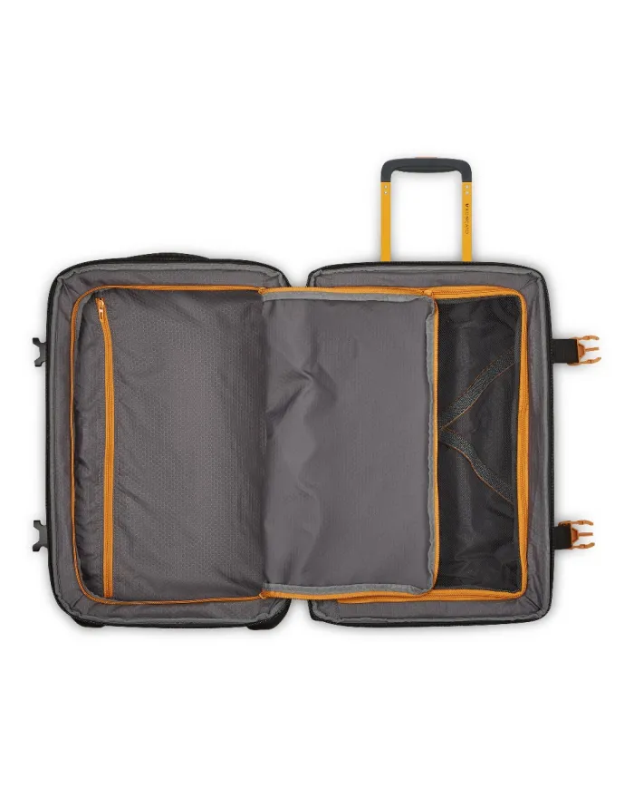 Roncato Borsone trolley tessuto impermeabile Norway Verde militare