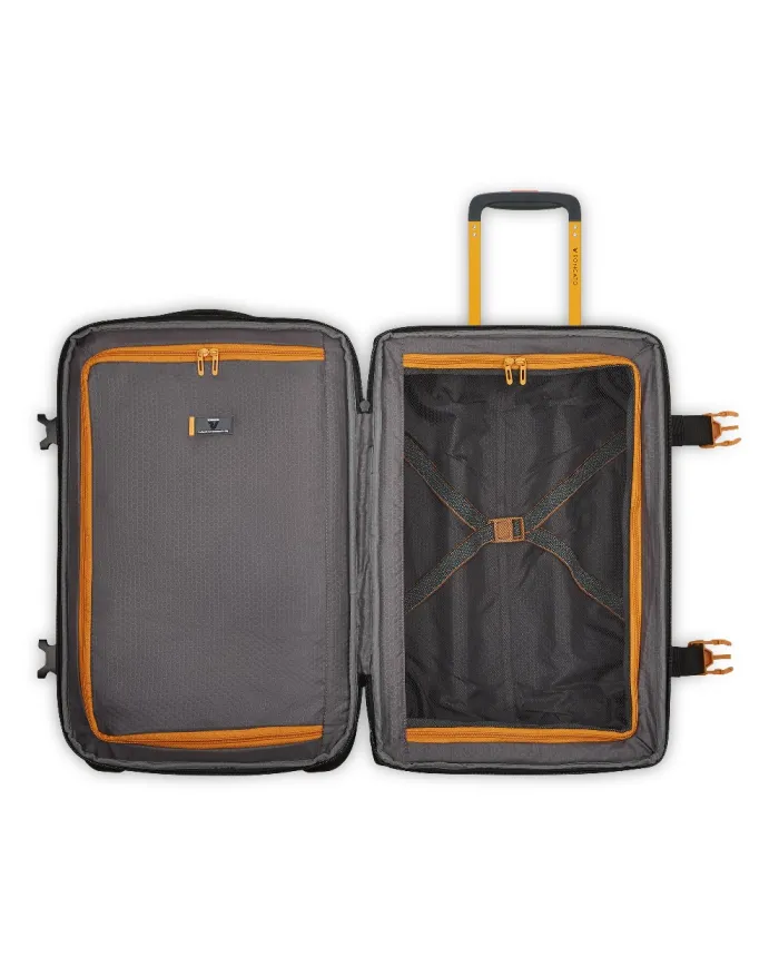 Roncato Borsone trolley tessuto impermeabile Norway Verde militare