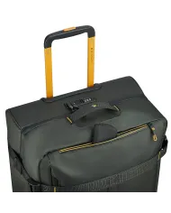 Roncato Borsone trolley tessuto impermeabile Norway Verde militare