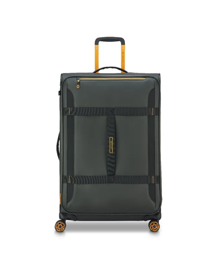 Roncato Trolley grande tessuto impermeabile Norway Verde militare