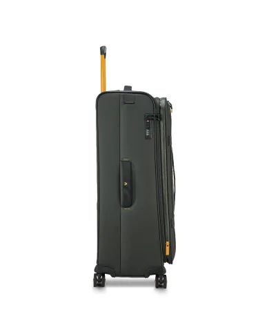 Roncato Trolley grande tessuto impermeabile Norway Verde militare