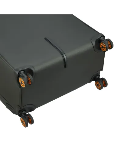 Roncato Trolley grande tessuto impermeabile Norway Verde militare