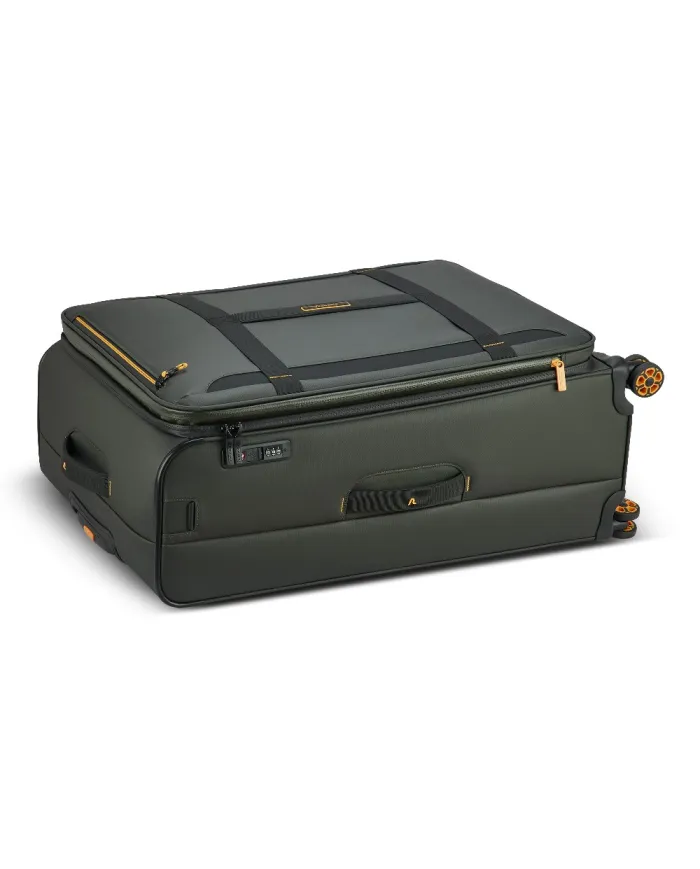 Roncato Trolley grande tessuto impermeabile Norway Verde militare