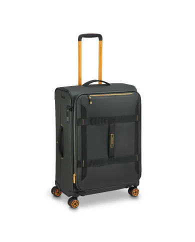 Roncato Trolley medio tessuto impermeabile Norway Verde militare