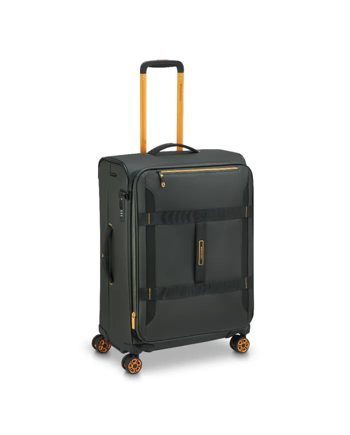 Roncato Trolley medio tessuto impermeabile Norway Verde militare