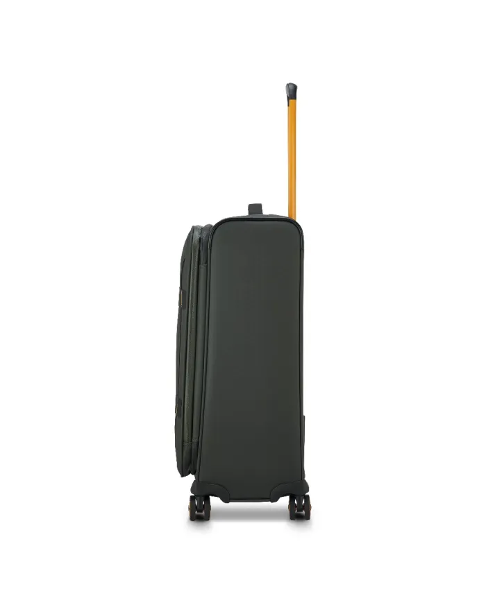 Roncato Trolley medio tessuto impermeabile Norway Verde militare