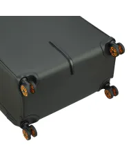 Roncato Trolley medio tessuto impermeabile Norway Verde militare