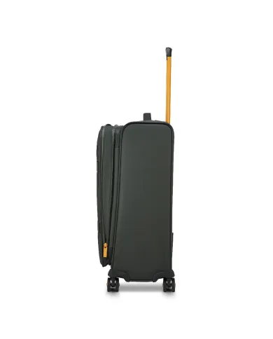Roncato Trolley medio tessuto impermeabile Norway Verde militare