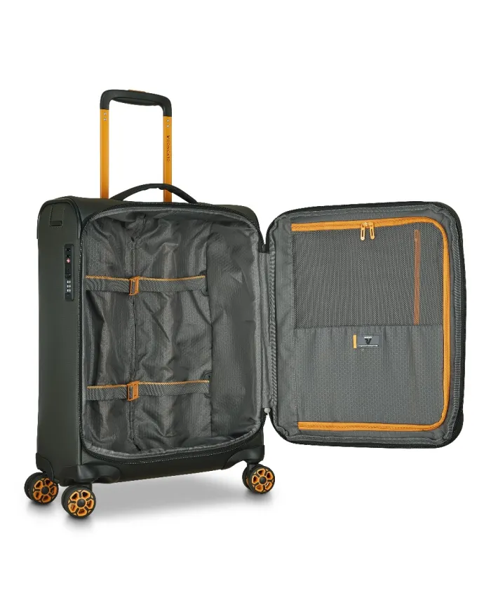 Roncato Trolley bagaglio a mano impermeabile Norway Verde militare