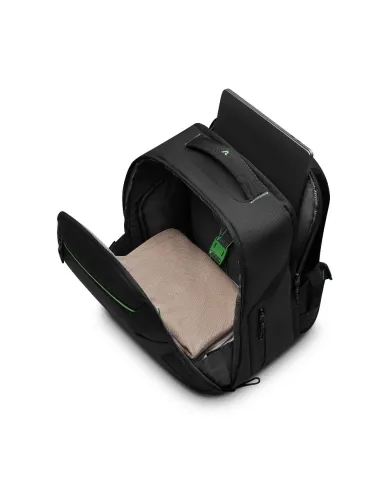 Roncato Zaino da Viaggio cm 40×30×20 porta pc 14" Norway Nero