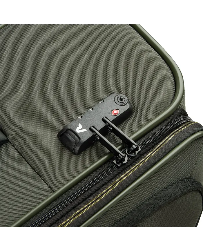 Roncato Trolley medio 4 ruote Metropolitan Travel Verde