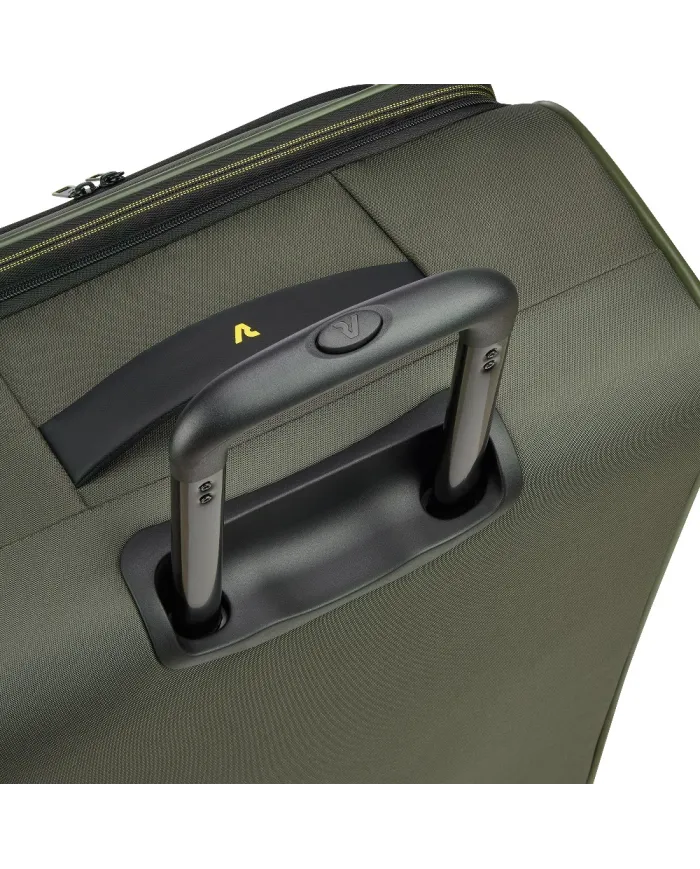 Roncato Trolley medio 4 ruote Metropolitan Travel Verde