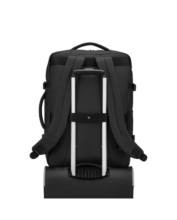 Roncato Zaino da Viaggio cm 55×40×20 Wanderline Nero