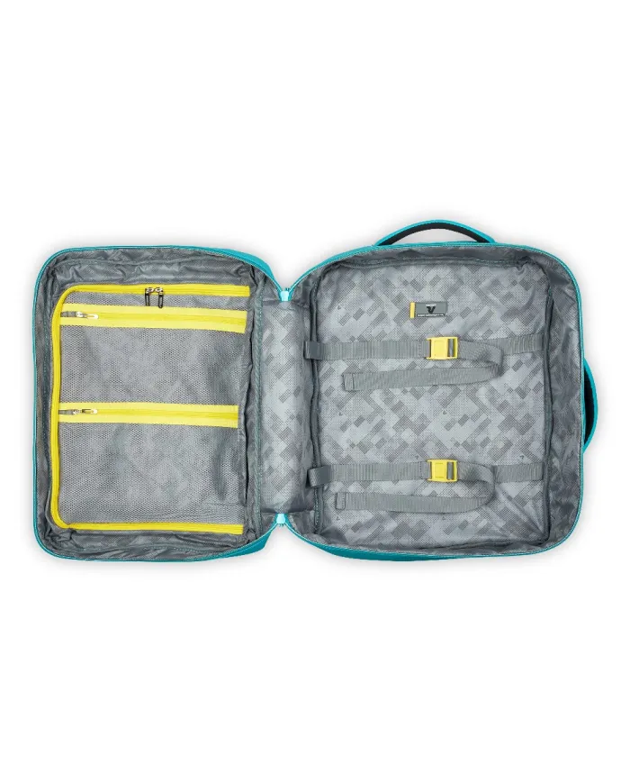 Roncato Zaino da Viaggio cm 45×36×20 Wanderline Turchese