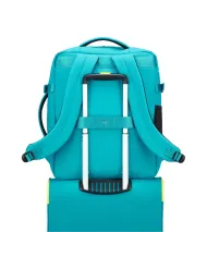 Roncato Zaino da Viaggio cm 45×36×20 Wanderline Turchese