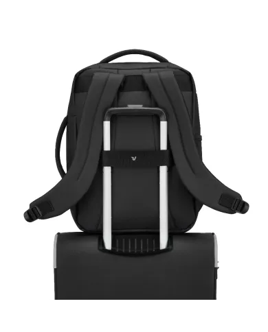 Roncato Zaino da Viaggio cm 40×30×20 Wanderline Nero